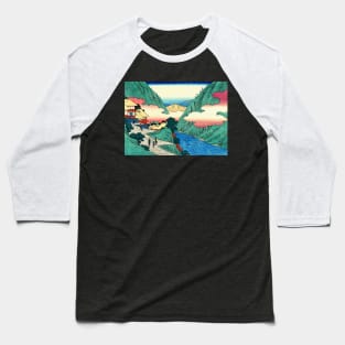 Japanese Hot springs Japanese art Baseball T-Shirt